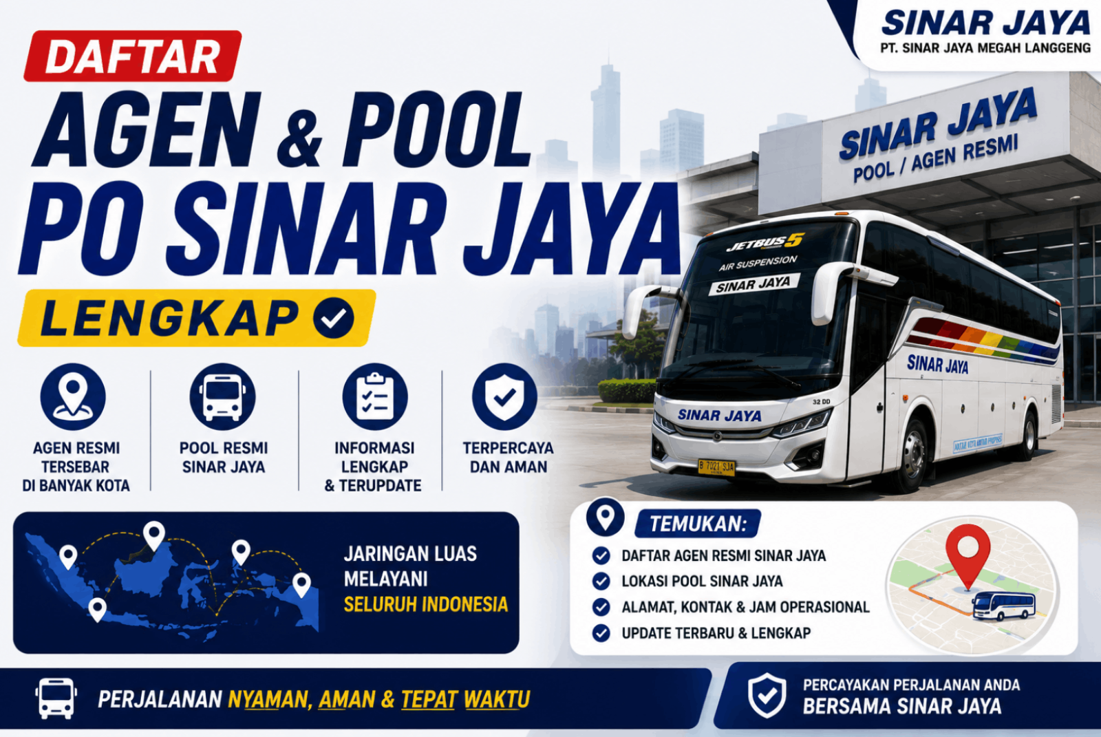 Discover Agen Resmi PO. Sinar Jaya Jatilawang: Reliable Local Transportation Solution